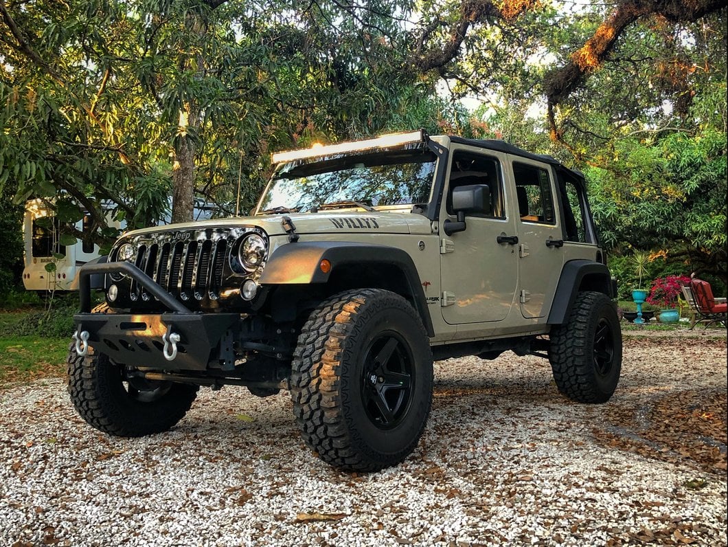 Raxiom Axial Series 50-Inch Dual Row LED Light Bar; Combo Beam (Universal; Some Adaptation May Be Required)