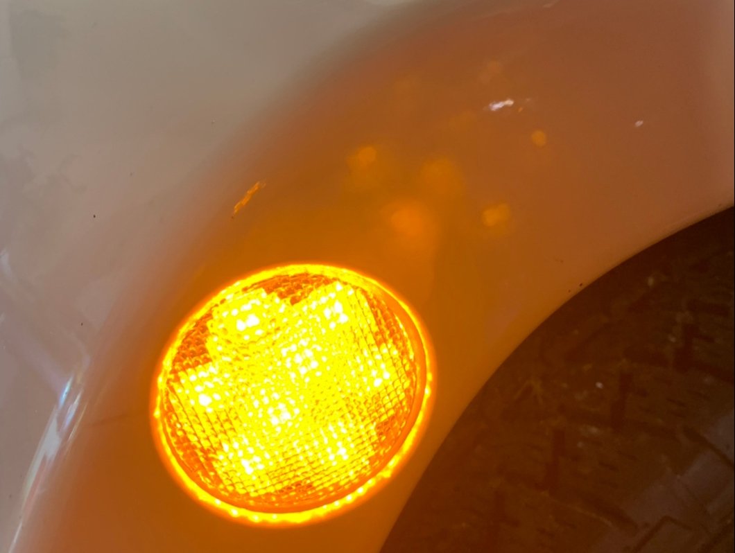 Raxiom Axial Series LED Side Marker Lights; Clear (07-18 Jeep Wrangler JK)