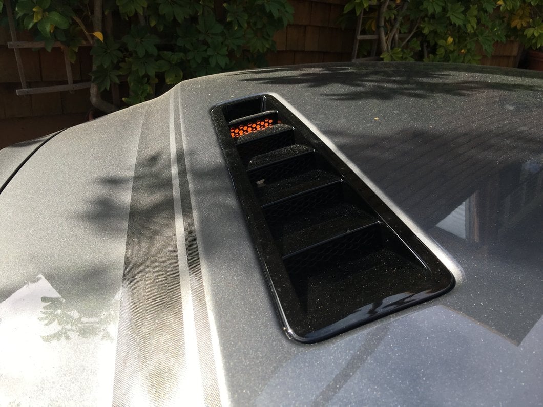 Raxiom Axial Series Hood Mount LED Turn Signal Kit; Amber (05-14 Mustang)