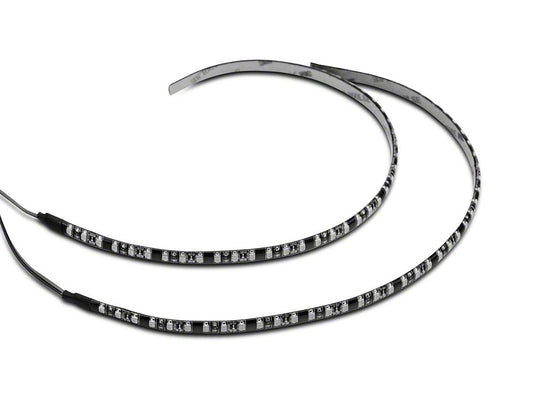 Raxiom Axial Series 15-Inch LED Strips; White (Universal; Some Adaptation May Be Required)