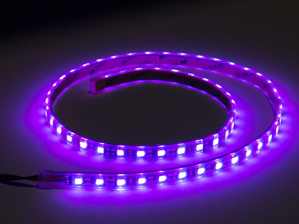 Raxiom Axial Series Flexible 36-Inch LED Strip with RGB ColorSHIFT Controller (Universal; Some Adaptation May Be Required)