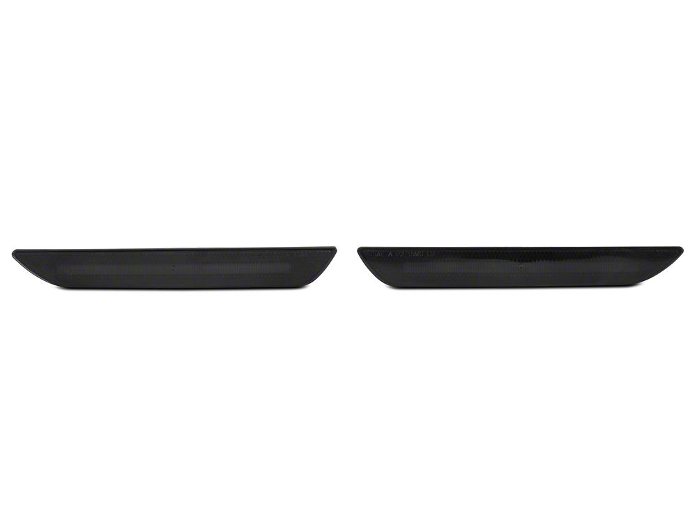 Raxiom Axial Series LED Side Marker Lights; Rear; Smoked (15-23 Mustang)