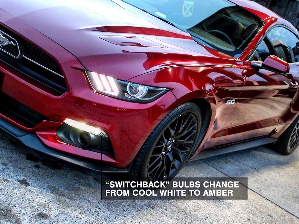 Raxiom Axial Series Switchback Turn Signal Conversion Kit (15-17 Mustang)