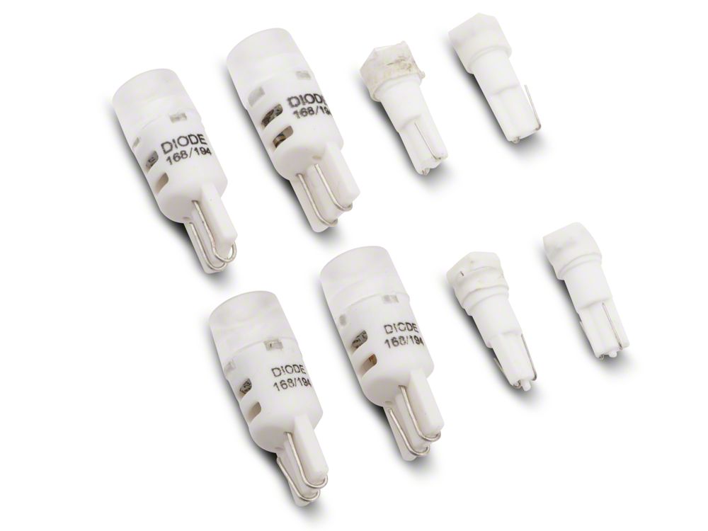 Raxiom Axial Series Stage 2 Interior LED Lighting Kit; Cool White (15-23 Mustang)