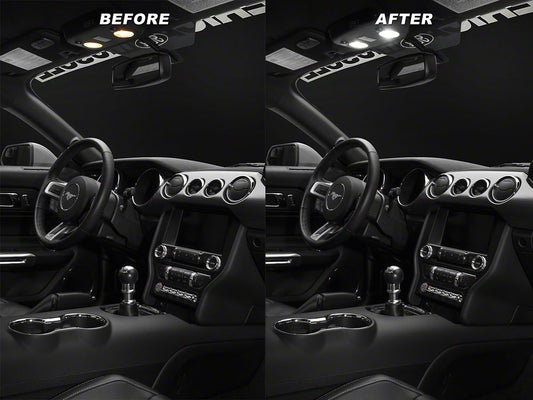 Raxiom Axial Series Stage 2 Map Light LED Conversion Kit (15-23 Mustang)