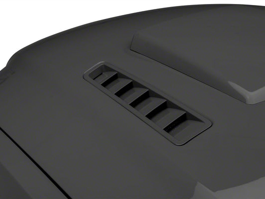 Raxiom Axial Series Hood Mount LED Turn Signal Kit; Amber (05-14 Mustang)