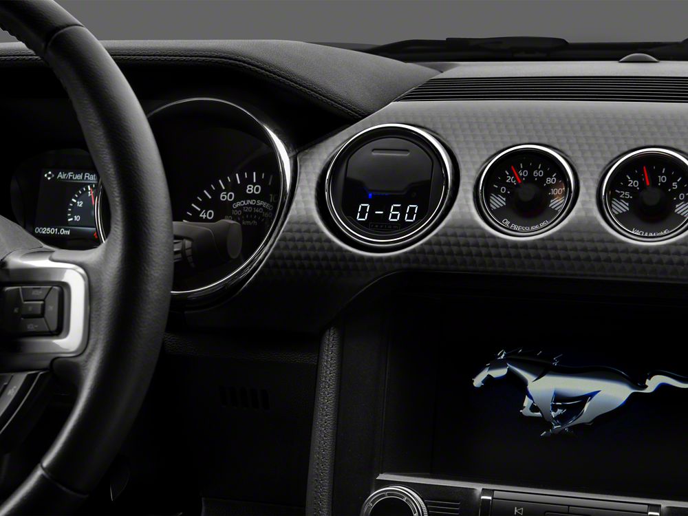Raxiom Vent Integrated OBD2 Multi-Gauge with Vent Housing (15-23 Mustang)