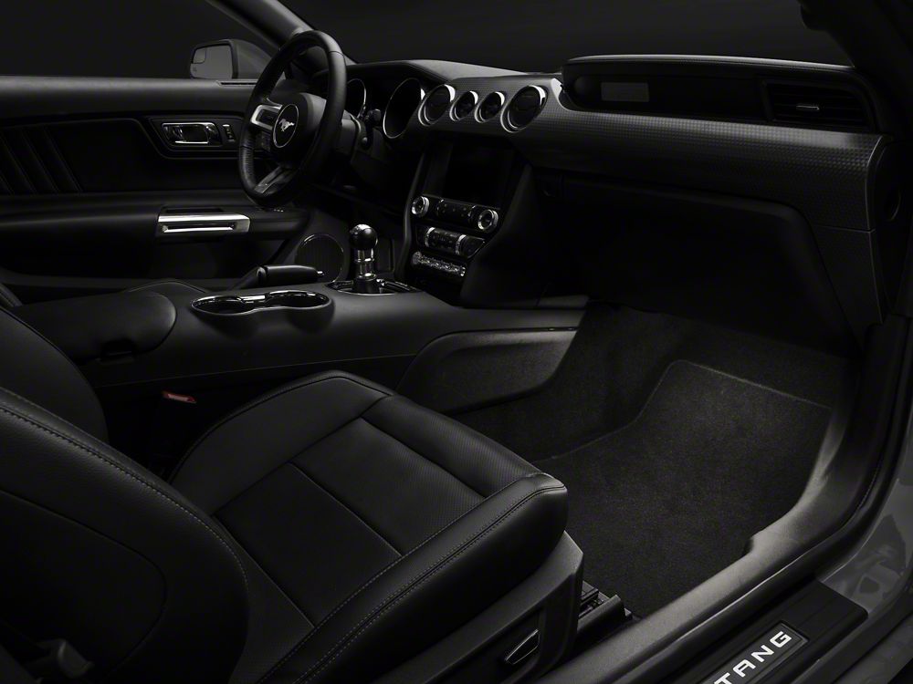 Raxiom LED Footwell Lighting Kit; White (15-23 Mustang)