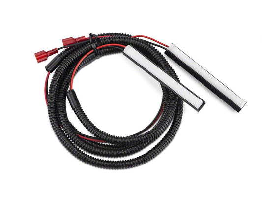 Raxiom LED Footwell Lighting Kit; Blue (05-14 Mustang)