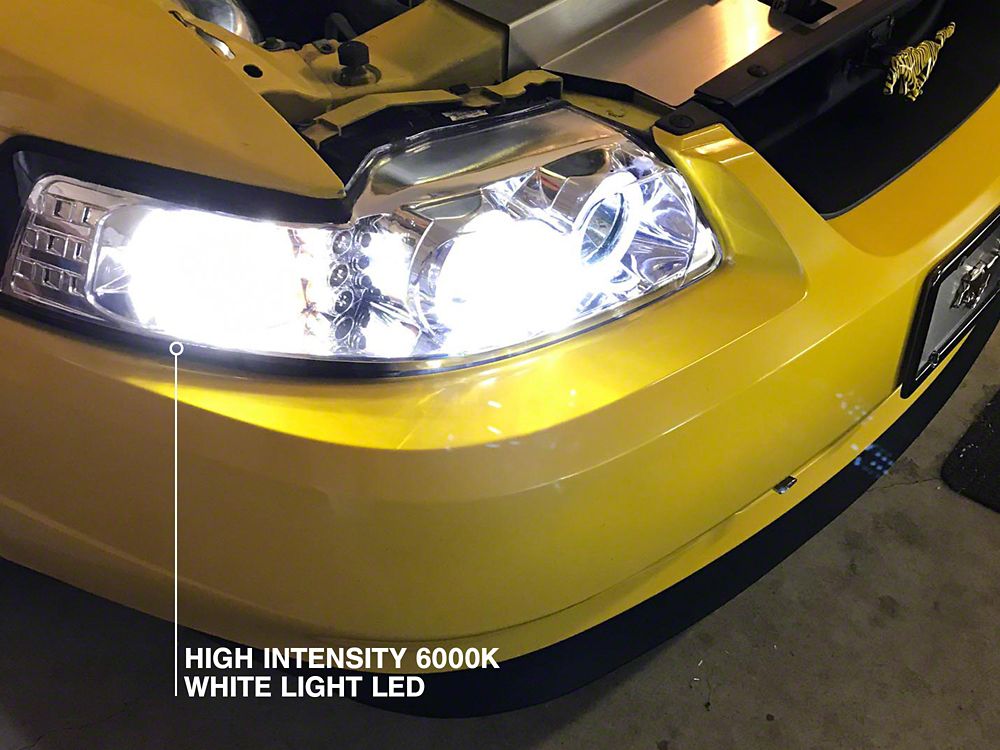 Raxiom Axial Series LED Headlight Conversion Bulb Kit for Raxiom Headlights Only; H7 (99-04 Mustang w/ Raxiom Headlights)