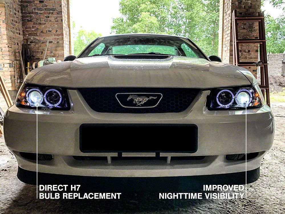 Raxiom Axial Series LED Headlight Conversion Bulb Kit for Raxiom Headlights Only; H7 (99-04 Mustang w/ Raxiom Headlights)