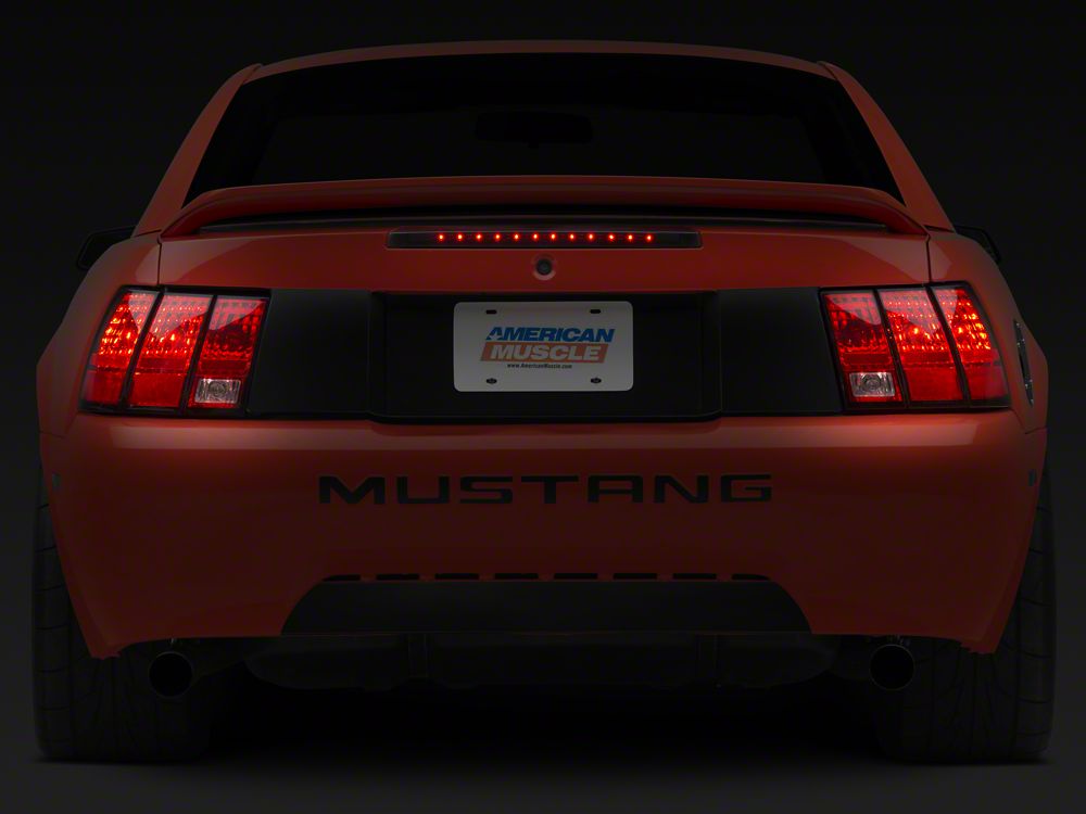 Raxiom Axial Series LED Third Brake Light; Smoked (99-04 Mustang, Excluding Cobra)