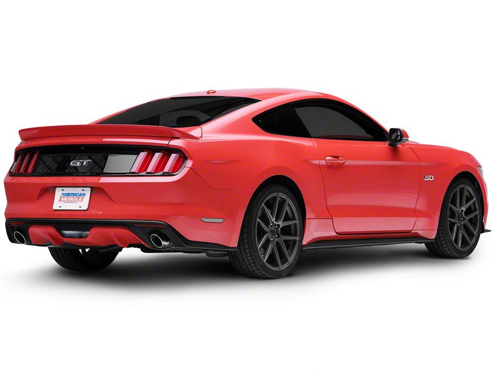 Raxiom Axial Series LED Side Marker Lights; Rear; Clear (15-23 Mustang)