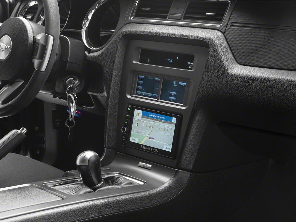 Raxiom by Insane Audio Plug and Play Navigation Unit (10-14 Mustang w/o Shaker System)