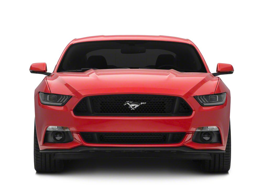 Raxiom Projector Headlights for OEM HID Bulbs; Black Housing; Clear Lens (15-17 Mustang; 18-22 Mustang GT350, GT500)