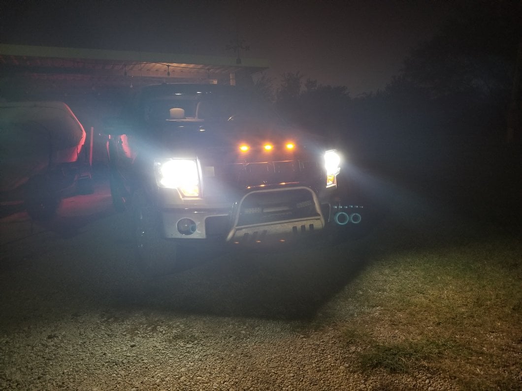 Raxiom G2 Super White LED Halo Projector Headlights; Black Housing; Clear Lens (09-14 F-150 w/ Factory Halogen Headlights)
