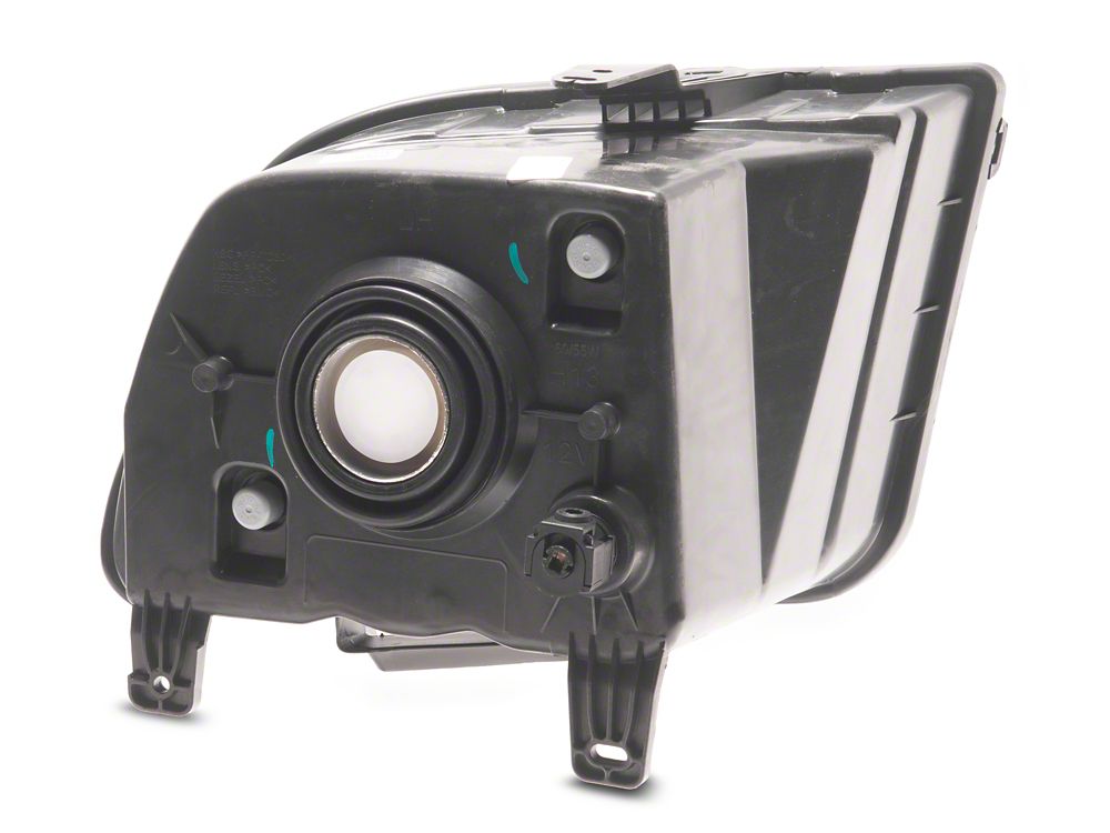 Raxiom Axial Series OEM Style Replacement Headlights; Chrome Housing; Clear Lens (05-09 Mustang w/ Factory Halogen Headlights, Excluding GT500)
