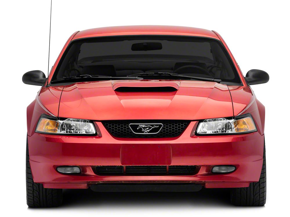 Raxiom Axial Series OEM Style Replacement Headlights; Chrome Housing; Clear Lens (99-04 Mustang)