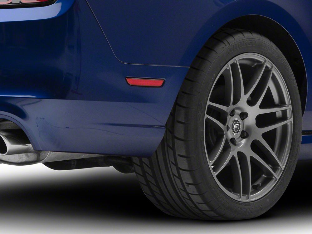 Raxiom Axial Series LED Rear Marker Lights; Red (10-14 Mustang)