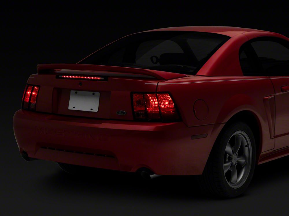 Raxiom Axial Series LED Third Brake Light; Clear Lens (99-04 Mustang, Excluding 03-04 Cobra)