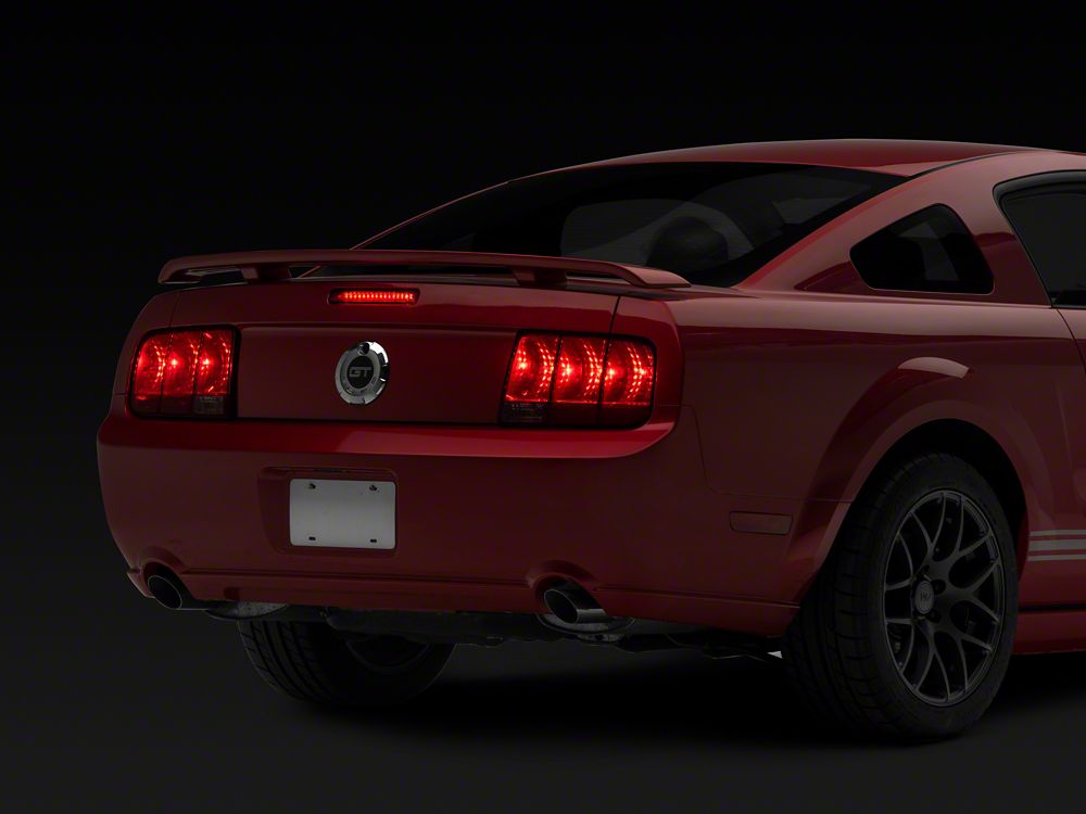 Raxiom Axial Series LED Third Brake Light; Red Lens (05-09 Mustang)
