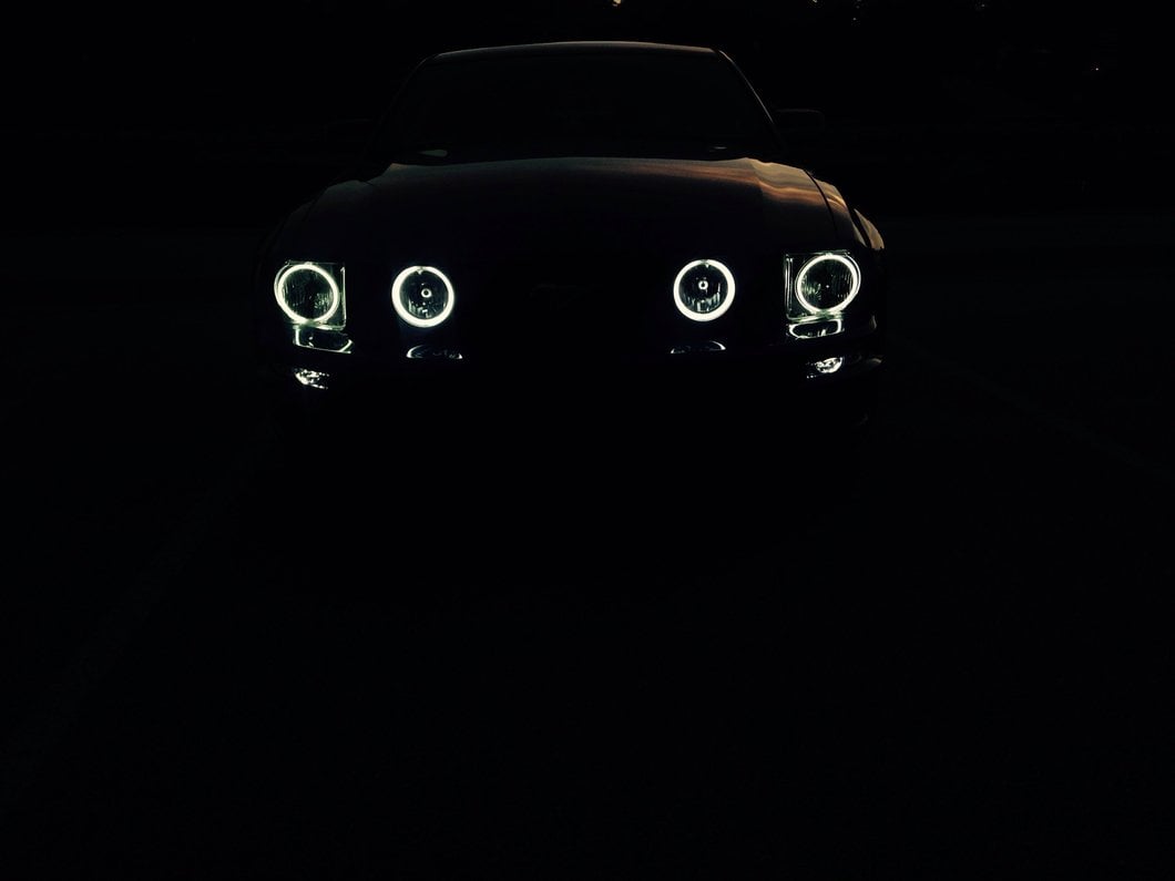 Raxiom LED Halo Fog Lights; Chrome (05-12 Mustang GT)