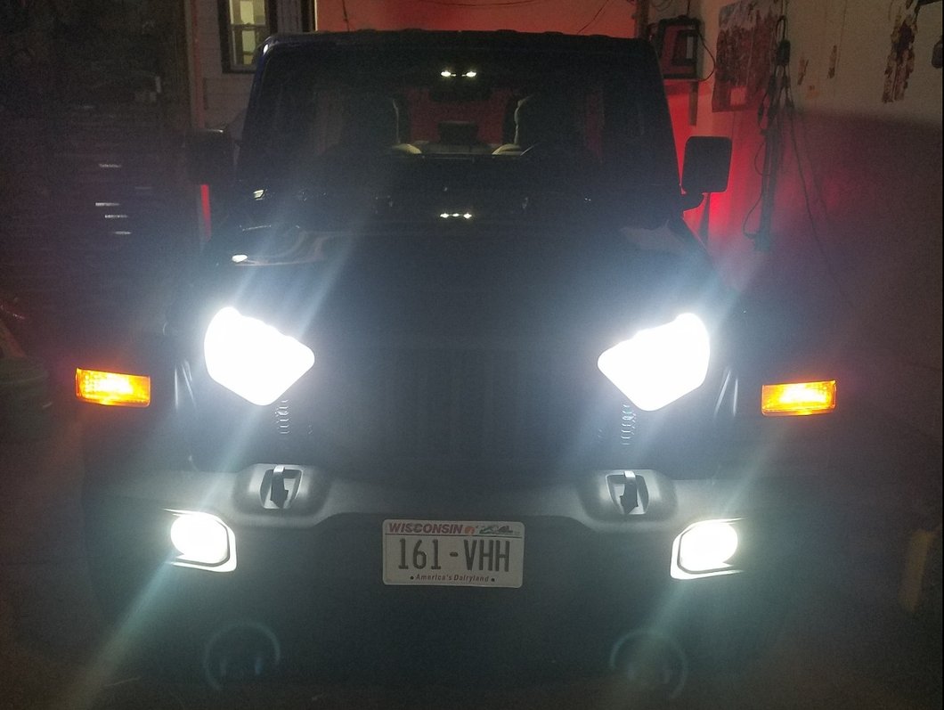Raxiom Axial Series Stage 3 LED Backup Light Bulbs; 7443 (18-25 Jeep Wrangler JL)