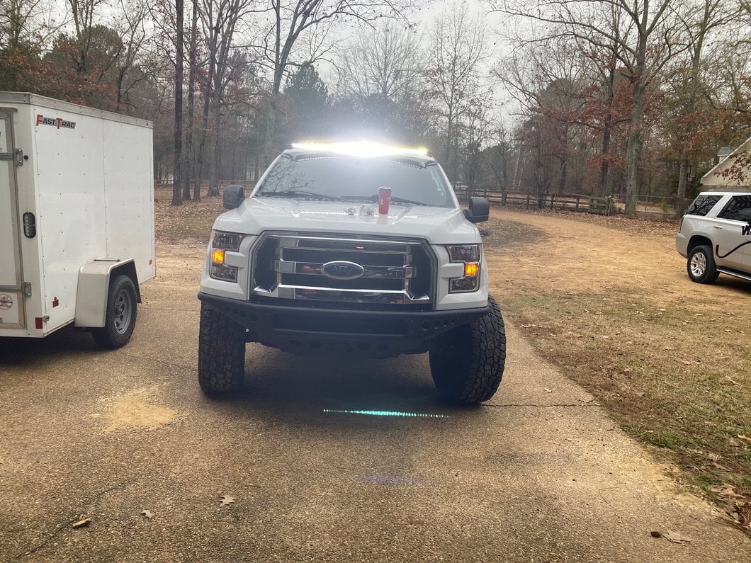 Raxiom 50-Inch Slim Curved LED Light Bar; Flood/Spot Combo Beam (Universal; Some Adaptation May Be Required)