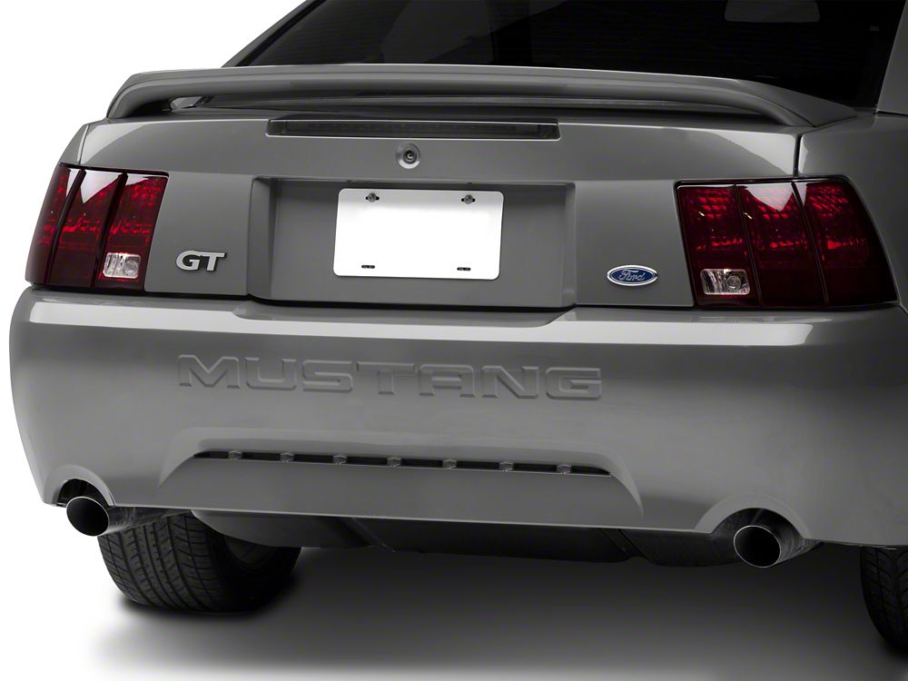 Raxiom Tail Lights; Black Housing; Smoked Lens (99-04 Mustang, Excluding 99-01 Cobra)