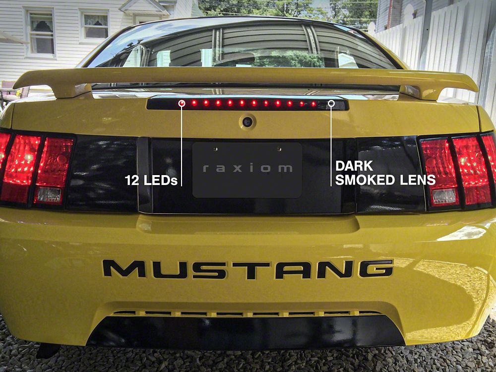 Raxiom LED Third Brake Light; Smoked (99-04 Mustang, Excluding 03-04 Cobra)