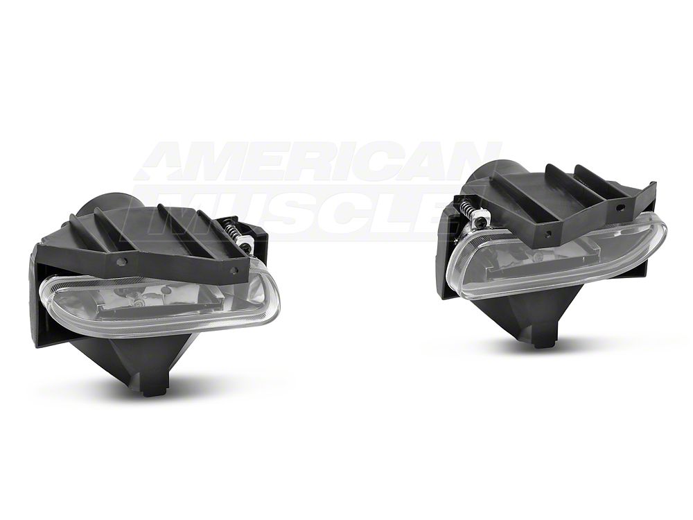 Raxiom Axial Series Fog Lights; Chrome (99-04 Mustang, Excluding Cobra)