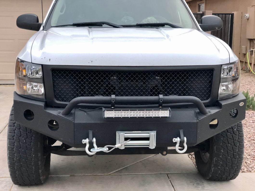 Raxiom Euro Headlights; Black Housing; Clear Lens (07-13 Silverado 1500)