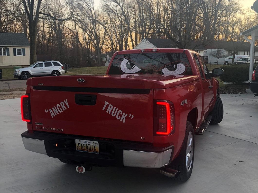 Raxiom G2 LED Tail Lights; Black Housing; Smoked Lens (07-13 Silverado 1500)