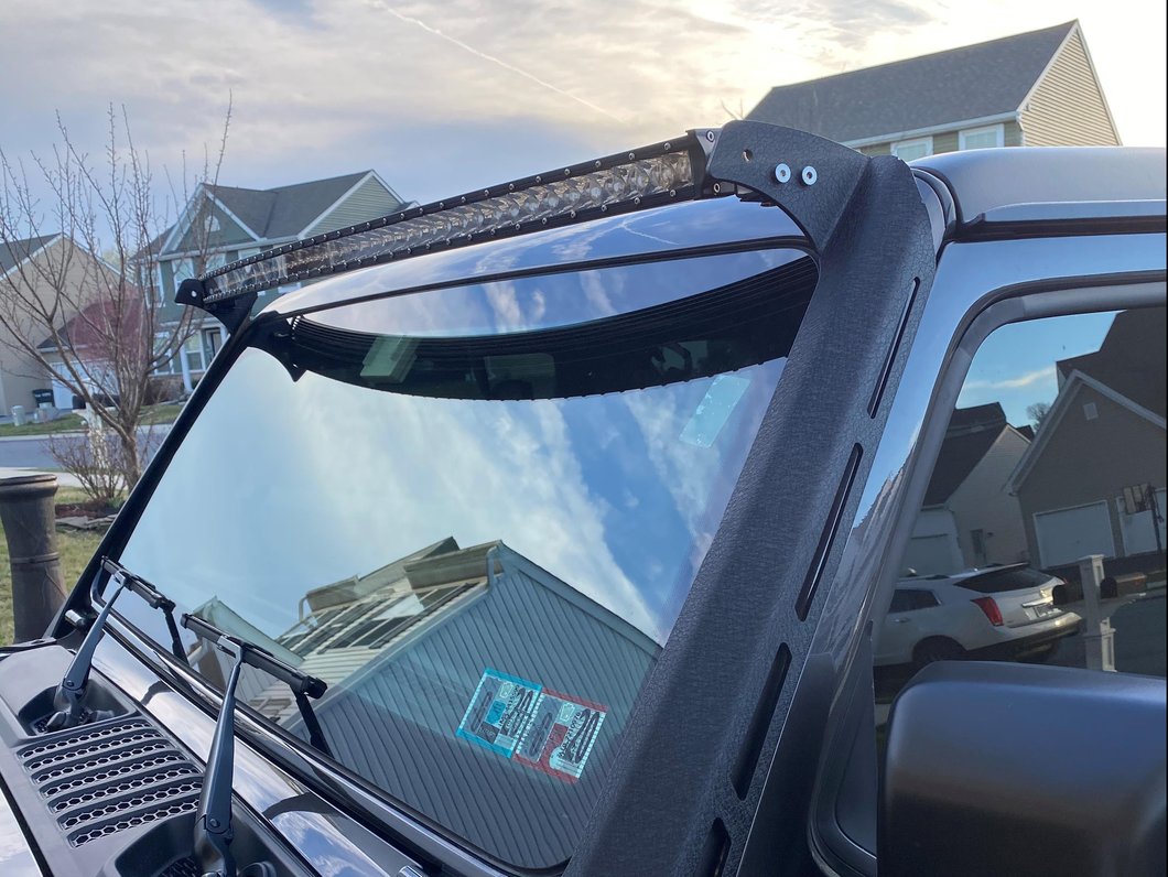 Raxiom 50-Inch Slim Curved LED Light Bar; Flood/Spot Combo Beam (Universal; Some Adaptation May Be Required)