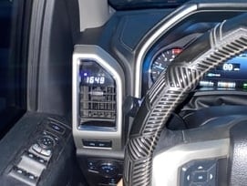 Raxiom Vent Integrated OBD2 Multi-Gauge without Vent Housing (17-22 F-250 Super Duty)