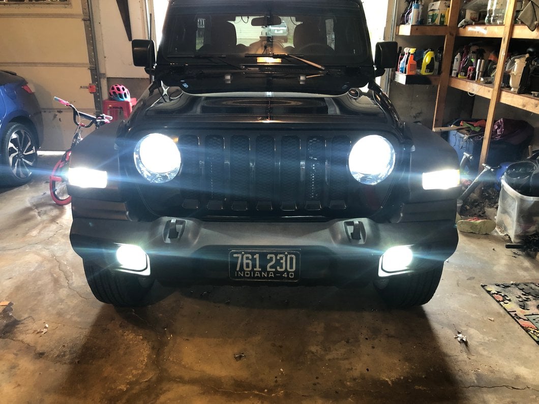 Raxiom Axial Series 6000K LED Headlight Bulbs; H13 (07-25 Jeep Wrangler JK & JL)