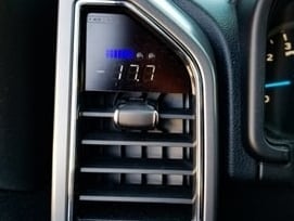 Raxiom Vent Integrated Boost Gauge without Vent Housing (15-20 F-150)