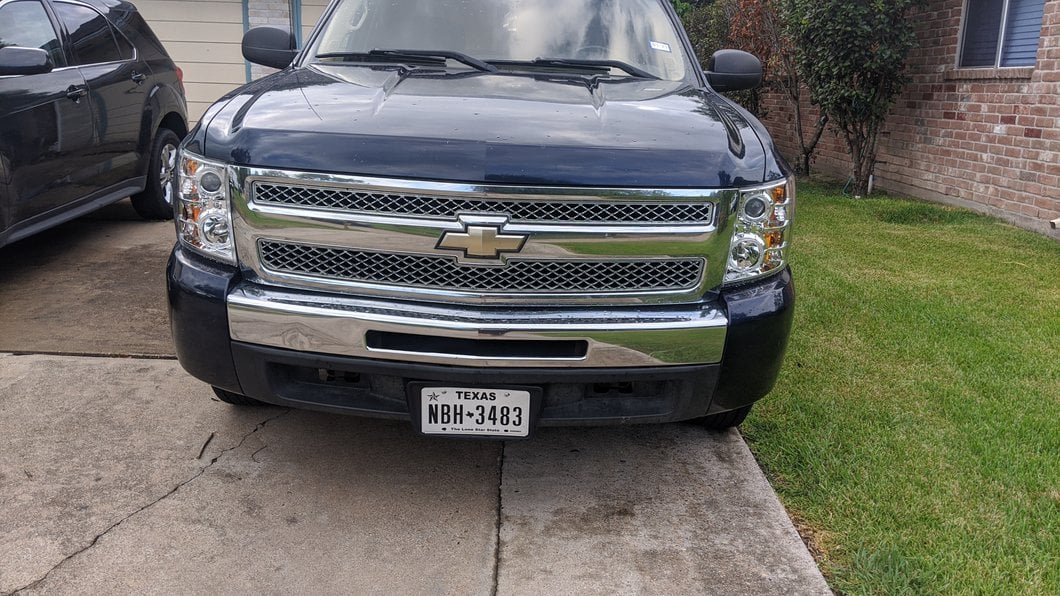 Raxiom LED Halo Projector Headlights; Chrome Housing; Clear Lens (07-13 Silverado 1500)