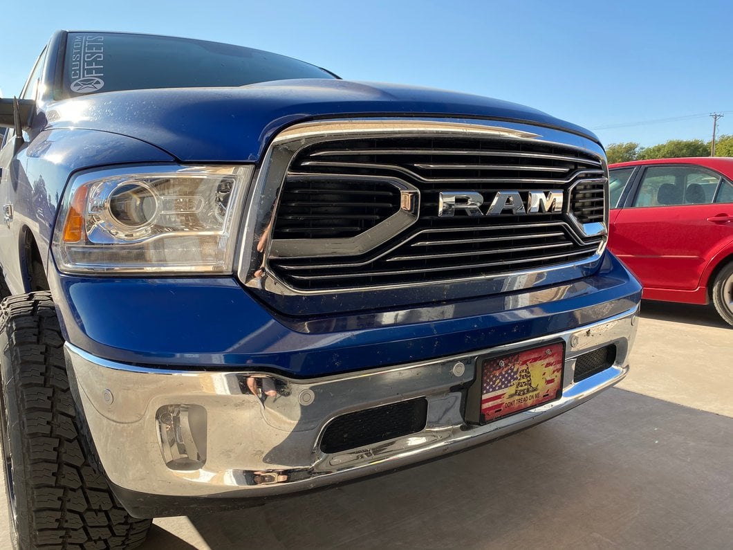 Raxiom LED Halo Headlights with Switchback Turn Signals; Chrome Housing; Clear Lens (09-18 RAM 1500 w/ Factory Halogen Non-Projector Headlights)