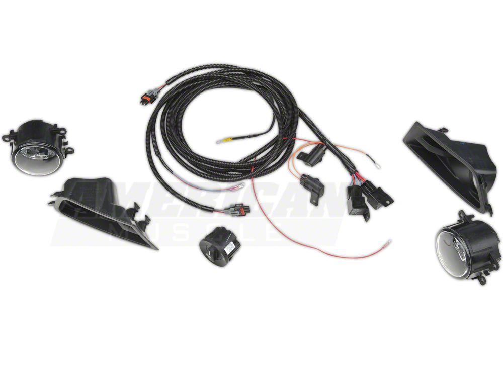 Raxiom OE Style Fog Lights (10-12 Mustang V6)