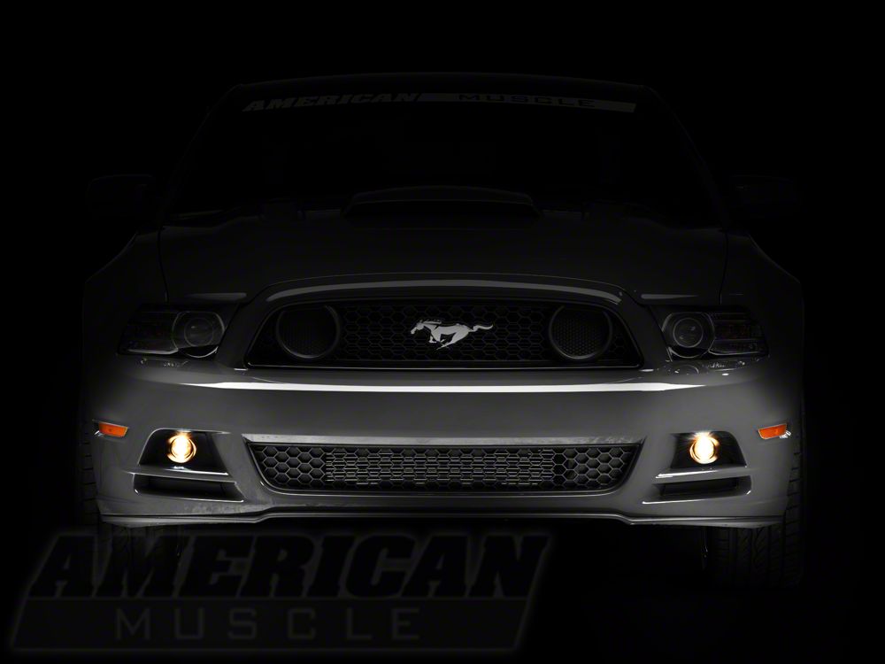 Raxiom Lower Valance Fog Lights (13-14 Mustang V6)