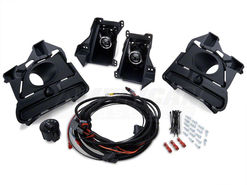 Raxiom Lower Valance Fog Lights (13-14 Mustang V6)