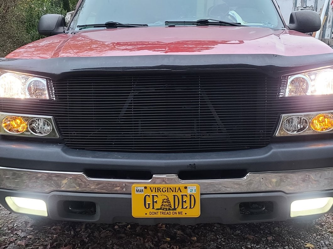 Raxiom Axial Series Crystal Turn Signal and Parking Lights; Chrome (03-06 Silverado 1500)