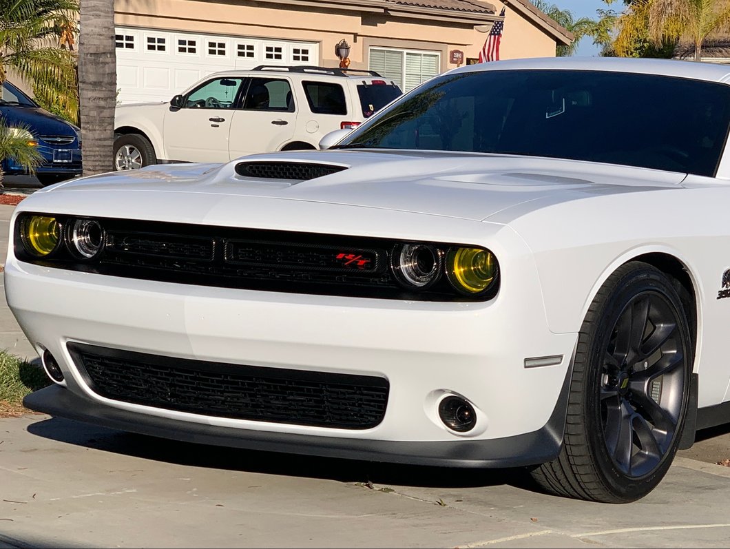 Raxiom Axial Series LED Side Marker Lights; Clear (15-23 Challenger, Excluding Widebody)