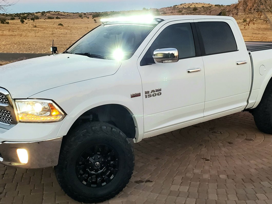 Raxiom 50-Inch Slim Curved LED Light Bar; Flood/Spot Combo Beam (Universal; Some Adaptation May Be Required)