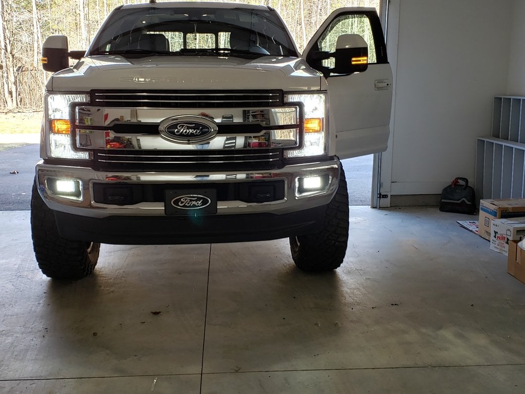 Raxiom Axial Series 6000K LED Fog Light Bulbs; H10 (11-25 F-250 Super Duty)