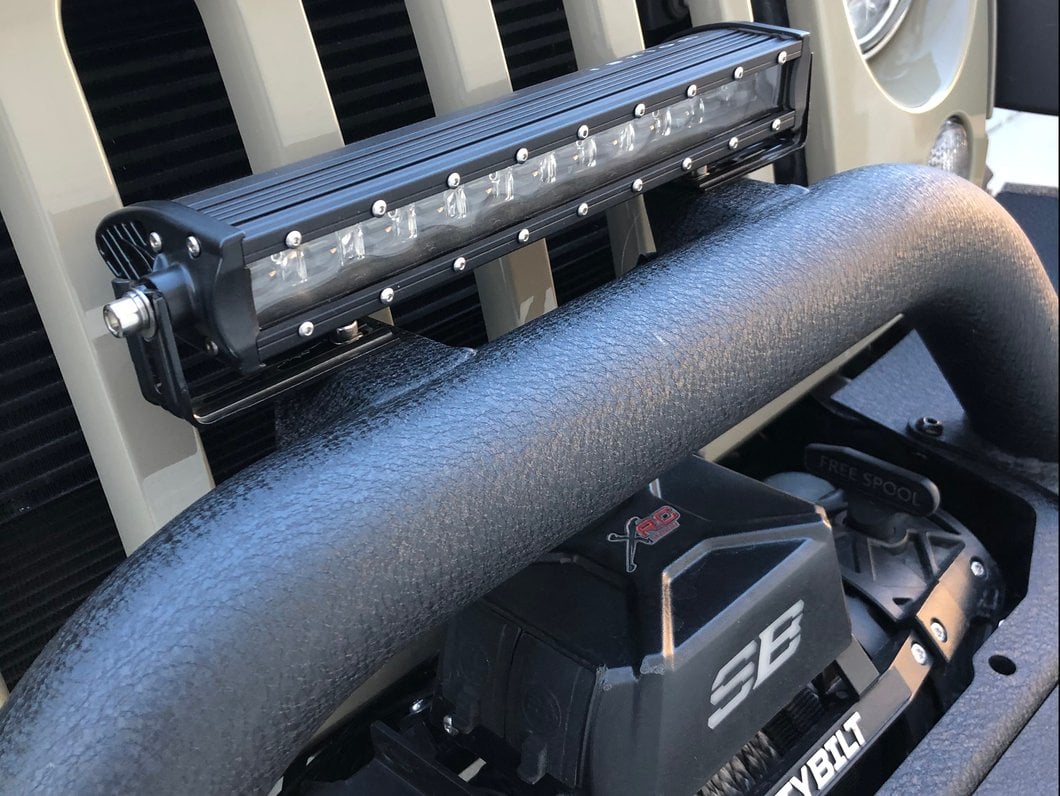 Raxiom 14-Inch Super Slim Dual Row LED Light Bar (Universal; Some Adaptation May Be Required)