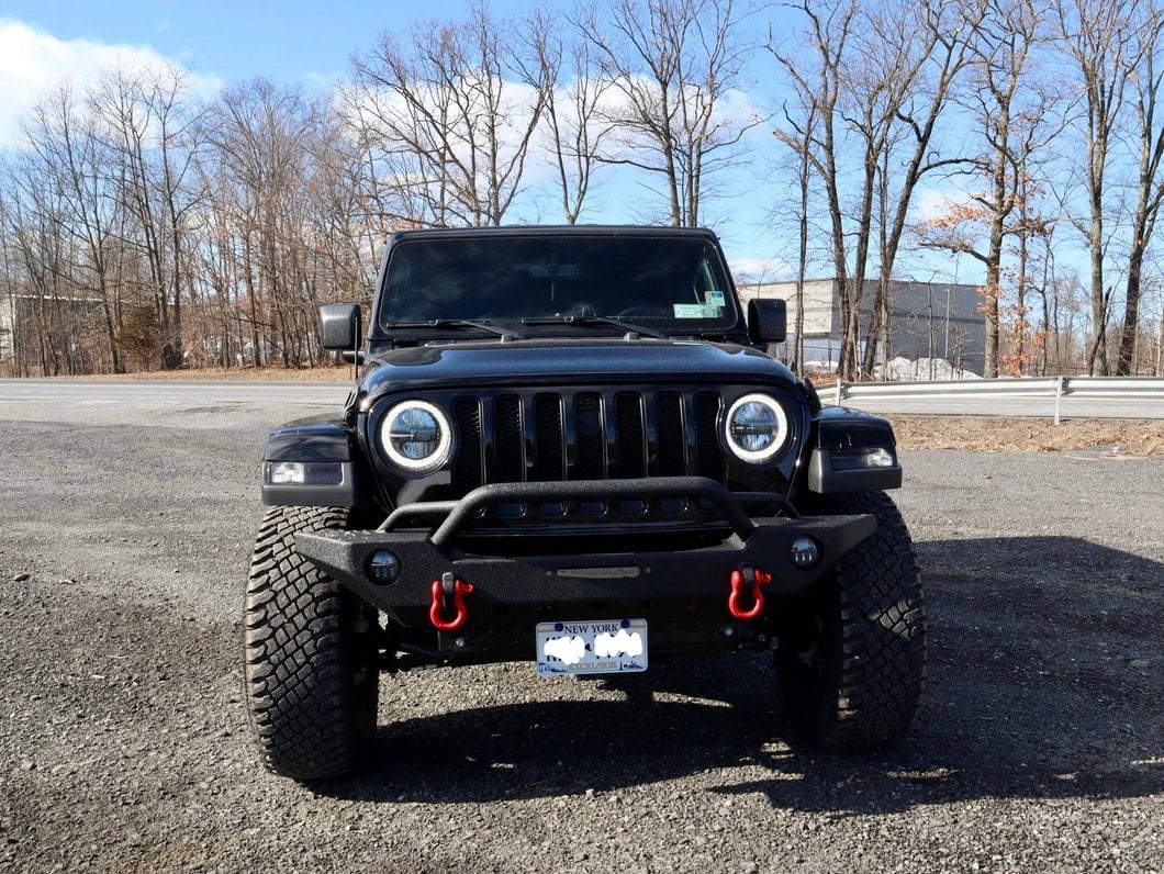 Raxiom Axial Series LED Headlights; Black Housing; Clear Lens (18-25 Jeep Wrangler JL)