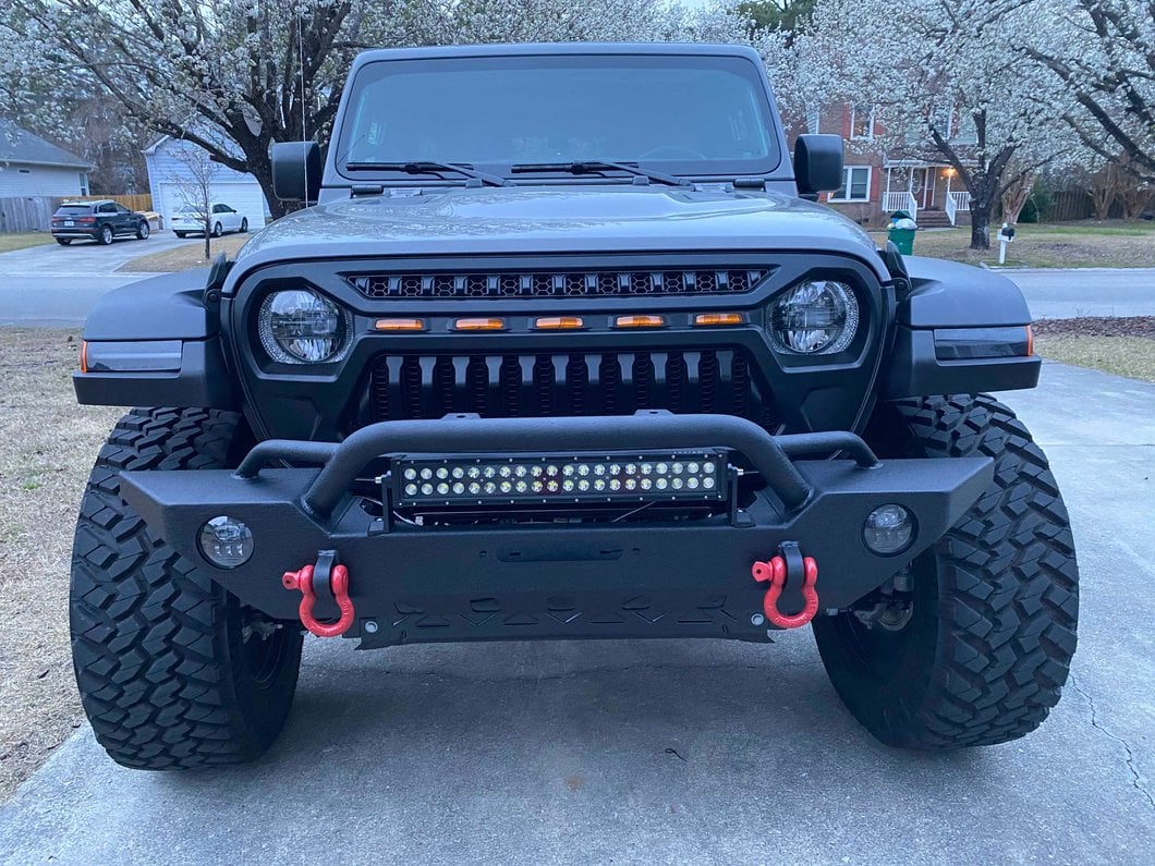 Raxiom 20-Inch Dual Row LED Light Bar; Flood/Spot Combo Beam (Universal; Some Adaptation May Be Required)