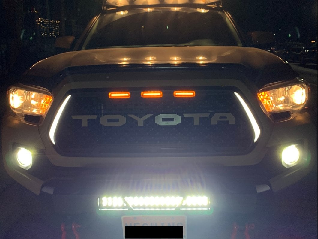 Raxiom 20-Inch Dual Row LED Light Bar; Flood/Spot Combo Beam (Universal; Some Adaptation May Be Required)